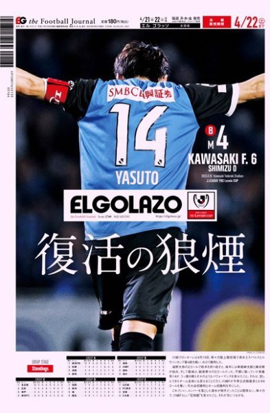 EL GOLAZO（エル・ゴラッソ） 2023年04月21日発売号 表紙