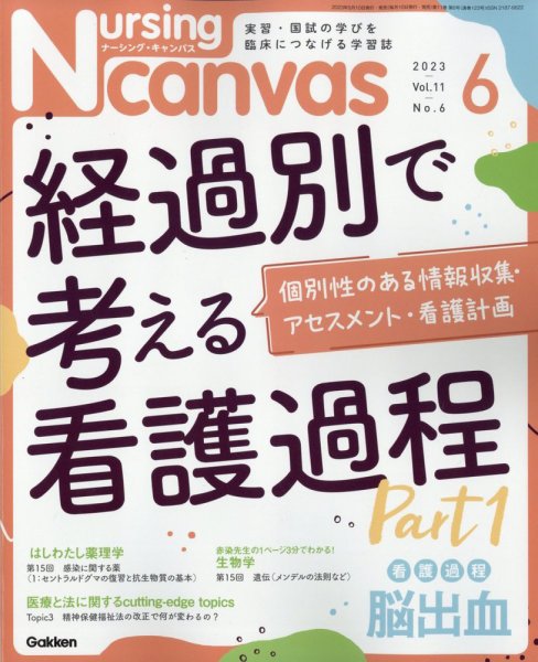 ナーシング・キャンバス 2023年6月号 (発売日2023年05月10日) 表紙