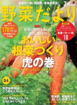 野菜だより 2023年7月号 (発売日2023年06月02日) 表紙