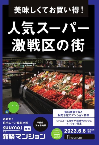 SUUMO新築マンション千葉県・茨城県南版 23/06/06号 (発売日2023年06月06日) 表紙