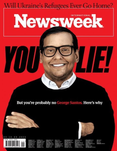 Newsweek International March 03-10  2023 (発売日2023年02月25日) 表紙