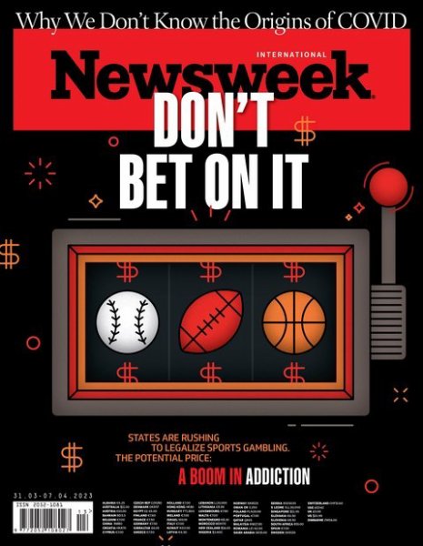 Newsweek International March 31 - April 07  2023 (発売日2023年03月25日) 表紙