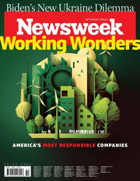 Newsweek International December 15 2023 (発売日2023年12月09日) 表紙