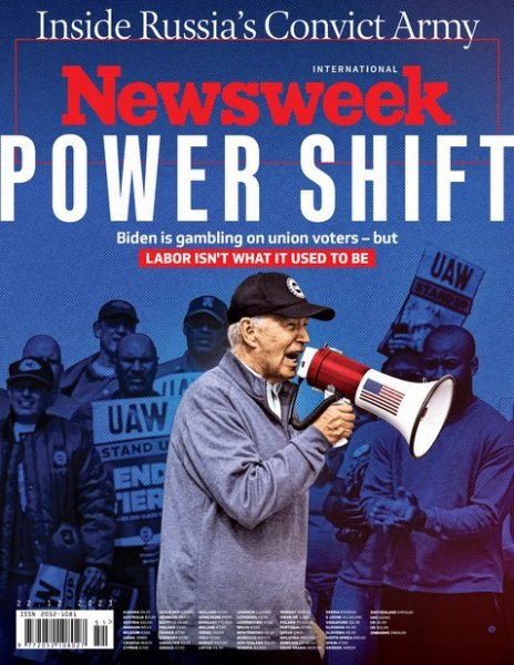 Newsweek International December 22 2023 (発売日2023年12月16日) 表紙