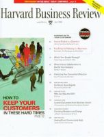 Harvard Business Review(米国版) Apr. 2009 表紙