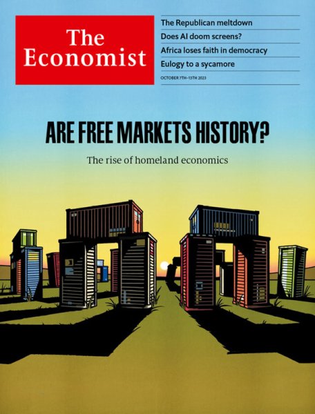 英国The Economist（エコノミスト） 2023年10月07日発売号 表紙