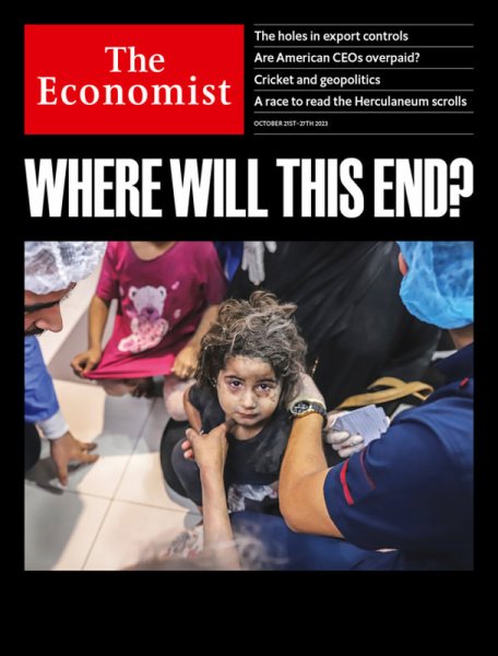 英国The Economist（エコノミスト） 2023年10月21日発売号 表紙