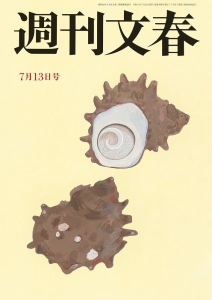 週刊文春 7月13日号 (発売日2023年07月06日) 表紙
