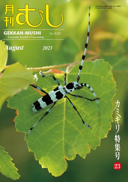 月刊むし 630 (発売日2023年07月20日) 表紙