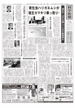 科学新聞 2023年10月27日発売号 表紙