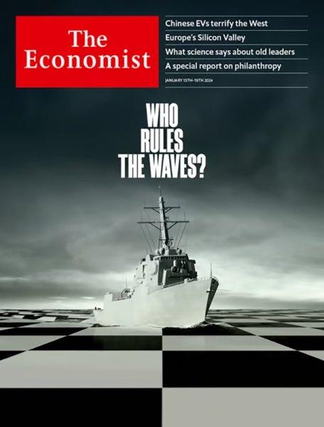 英国The Economist（エコノミスト） 2024年01月13日発売号 表紙