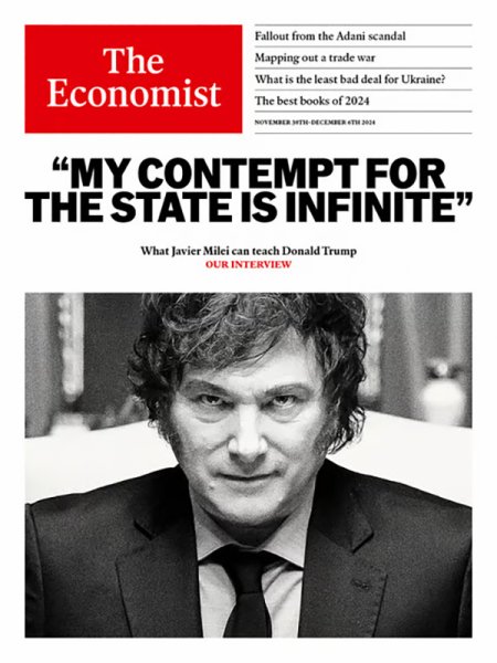 英国The Economist（エコノミスト） 2024年11月30日発売号 表紙