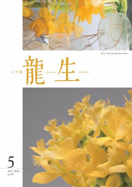 いけ花龍生 5月号 (発売日2023年05月01日) 表紙