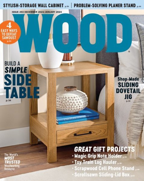 Wood December/January 2024 (発売日2023年11月18日) 表紙