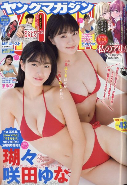 週刊ヤングマガジン 2023年10/9号 (発売日2023年09月25日) 表紙