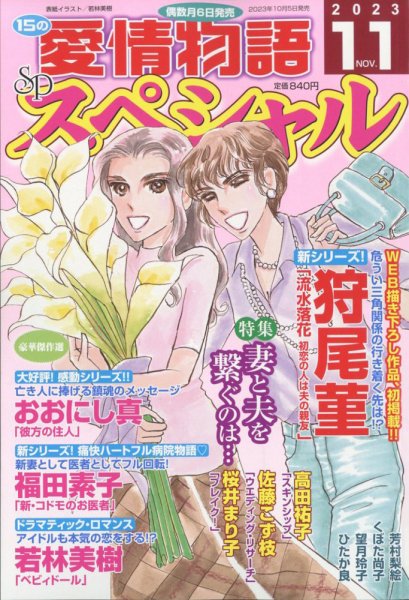 15の愛情物語スペシャル 2023年11月号 (発売日2023年10月05日) 表紙