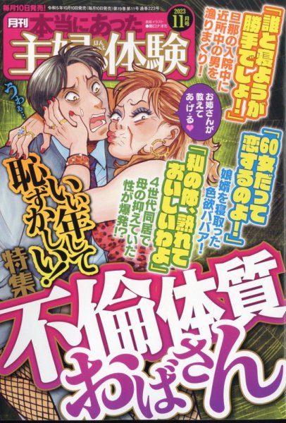 本当にあった主婦の体験 2023年11月号 (発売日2023年10月10日) 表紙