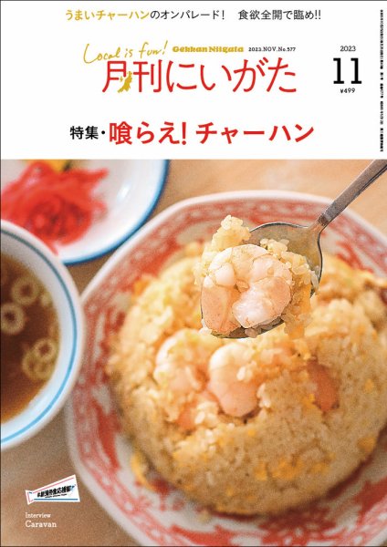 月刊にいがた  2023年11月号 (発売日2023年10月25日) 表紙