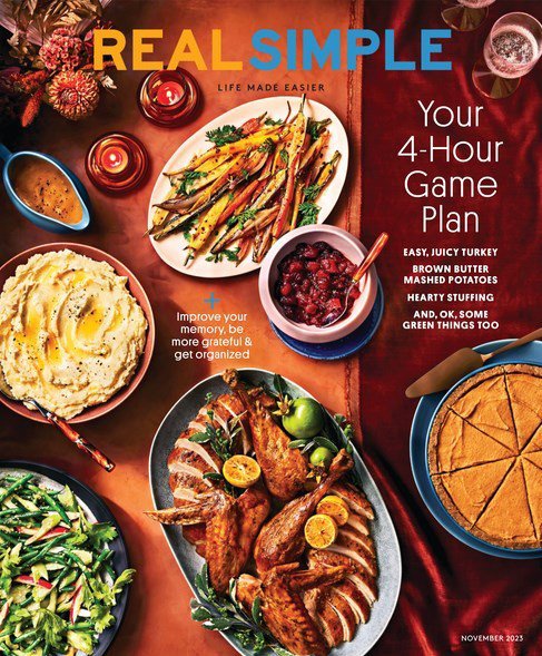Real Simple(リアルシンプル) November 1 2023 (発売日2023年10月21日) 表紙