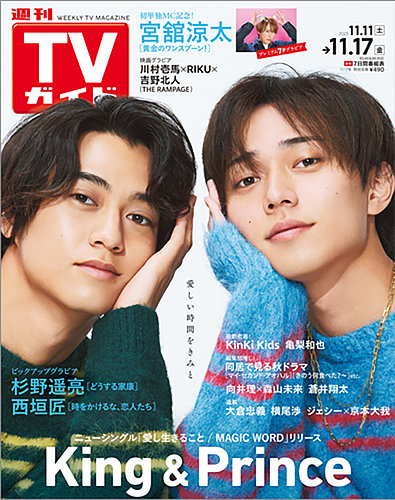 週刊TVガイド関東版 2023年11/17号 (発売日2023年11月08日