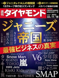 週刊ダイヤモンド 2023年11/18号 (発売日2023年11月13日) 表紙