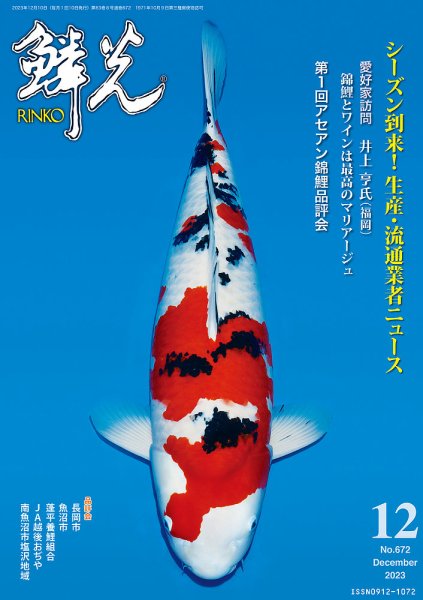 鱗光 2023年11月15日発売号 表紙