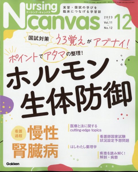 ナーシング・キャンバス 2023年12月号 (発売日2023年11月10日) 表紙