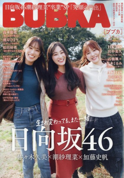 BUBKA（ブブカ） 2024年1月号 (発売日2023年11月30日) 表紙