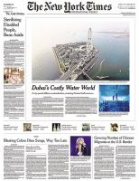 The New York Times International Weekly（ニューヨーク・タイムズ・インターナショナル・ウイークリー） 2023年12/3号 表紙