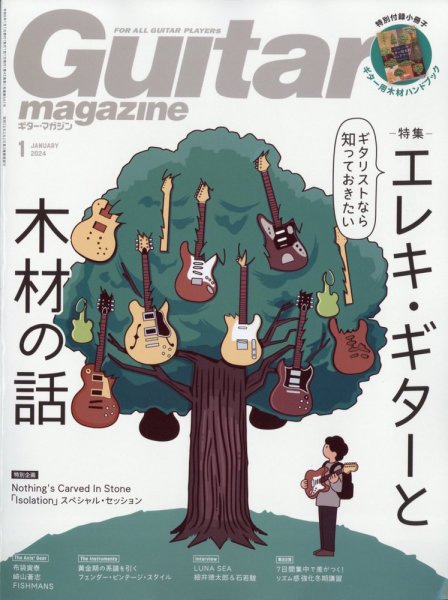 Guitar Magazine（ギターマガジン） 2024年1月号 (発売日2023年12月13日) 表紙