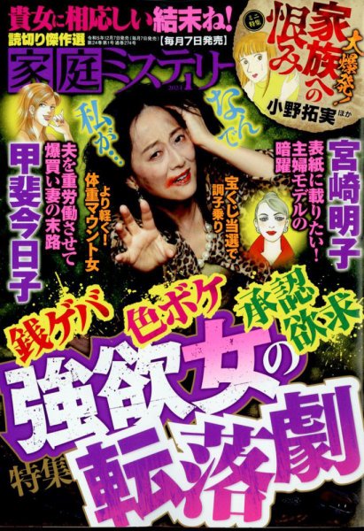 家庭ミステリー 2024年1月号 (発売日2023年12月07日) 表紙