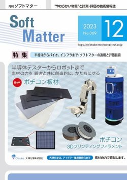 月刊ソフトマター 2023年12月号 (発売日2023年12月12日) 表紙