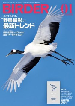 BIRDER（バーダー） 2024年1月号 (発売日2023年12月15日) 表紙