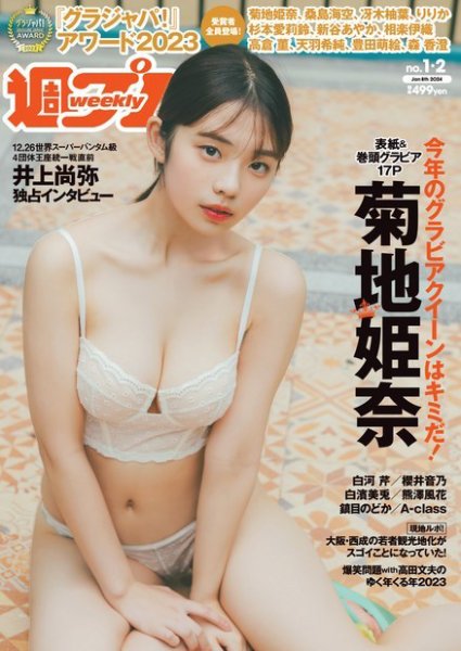 週刊プレイボーイ/週プレ 週刊プレイボーイ1-2号 (発売日2023年12月18日) 表紙
