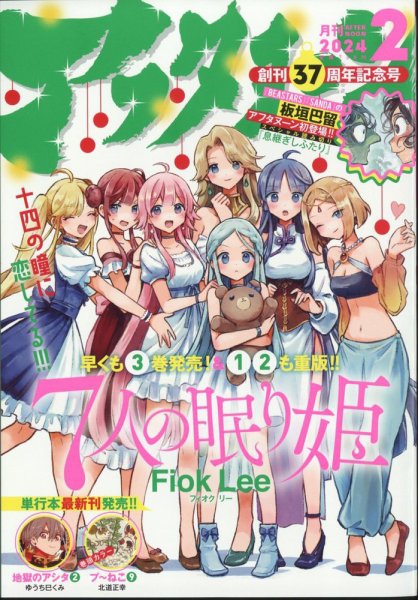 アフタヌーン 2024年2月号 (発売日2023年12月25日) 表紙