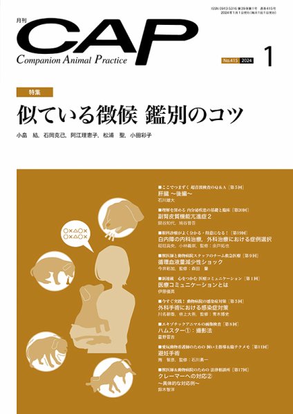 月刊CAP 2024年1月号 (発売日2023年12月28日) 表紙