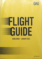 全世界　航空時刻表 （英語版） 2024年１月号 (発売日2023年12月28日) 表紙