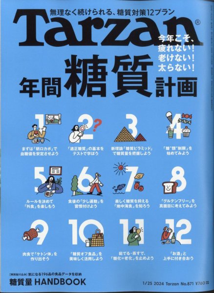 Tarzan（ターザン） 2024年1/25号 (発売日2024年01月04日) | 雑誌/定期