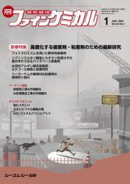 ファインケミカル 2024年1月号 (発売日2024年01月15日) 表紙