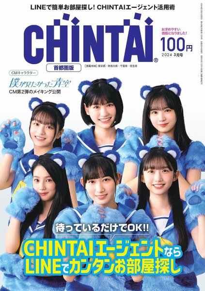 CHINTAI首都圏版 2024年3月号 (発売日2024年01月24日) 表紙