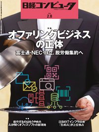 日経コンピュータ 2024年2月8日号 (発売日2024年02月08日) 表紙