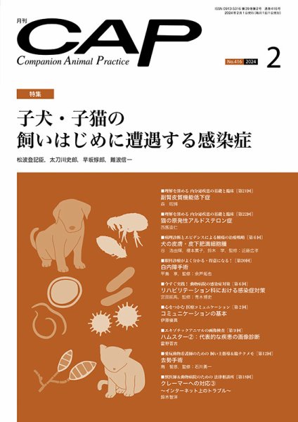 月刊CAP 2024年2月号 (発売日2024年02月01日) 表紙