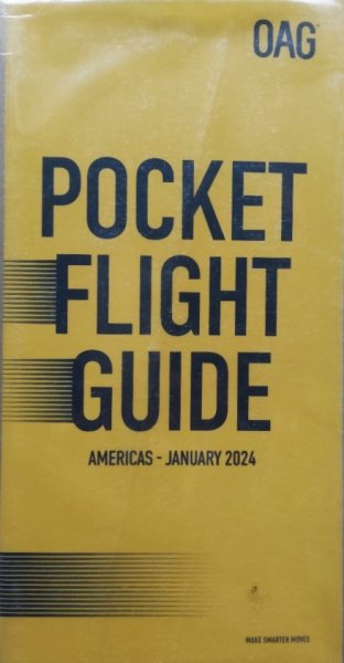 北南米 航空時刻表（英語A5版） 2024年2月号 (発売日2024年02月01日) 表紙