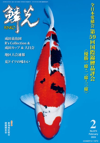 鱗光 2024年02月15日発売号 表紙