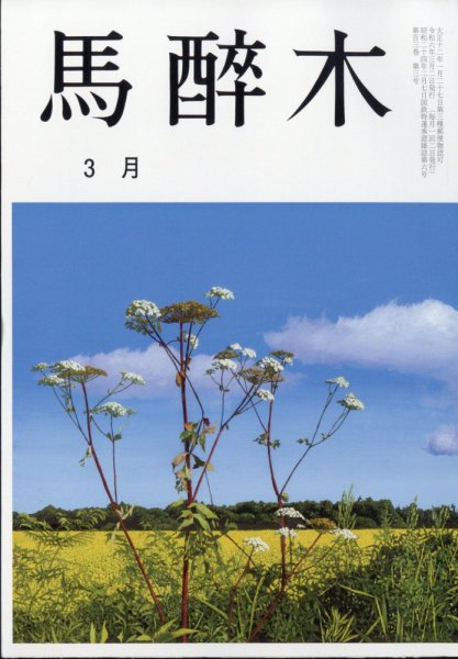 馬酔木 2024年3月号 (発売日2024年02月22日) 表紙