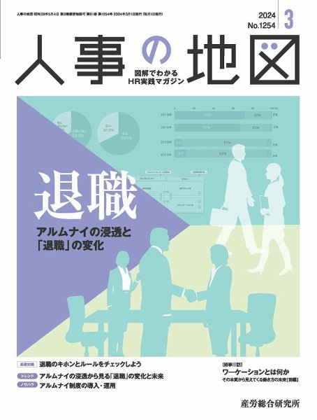 人事の地図 2024.3月号 (発売日2024年03月01日) 表紙