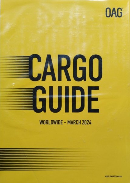 全世界版航空貨物時刻表（到着地起点） 2024年3月号 (発売日2024年03月01日) 表紙