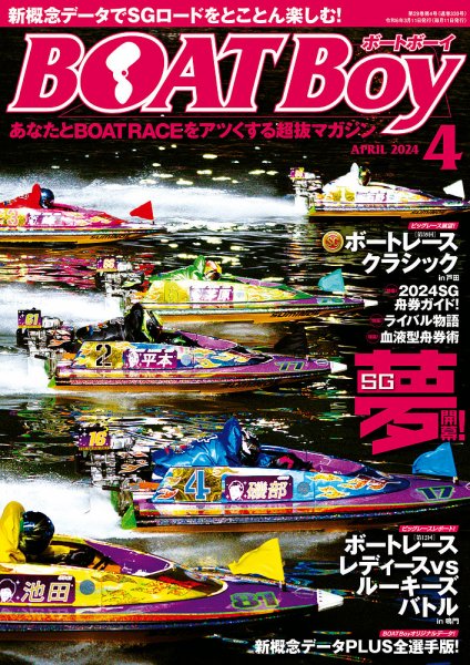 BOAT Boy（ボートボーイ） 2024年4月号 (発売日2024年03月11日) 表紙