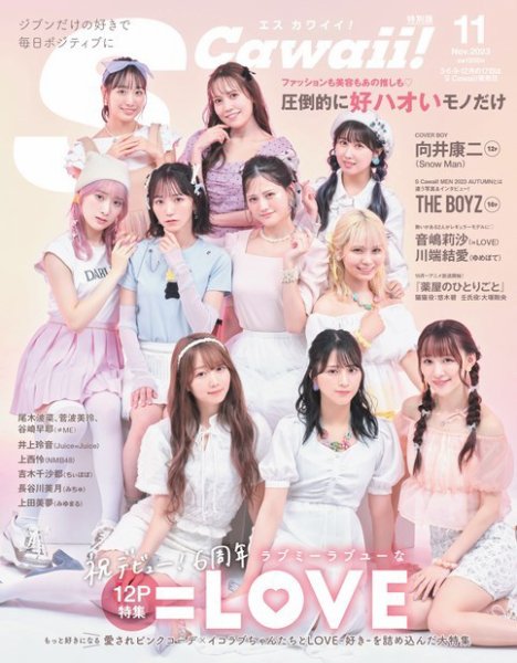 Scawaii！（エスカワイイ） 2023年11月号増刊 特別版 (発売日2023年09月16日) 表紙