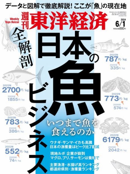 週刊東洋経済 2024年6/1号 (発売日2024年05月27日) 表紙